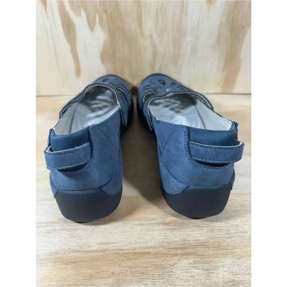 JBU Navy Slip-On Ballet Flats Women’s Size 8.5